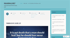 Desktop Screenshot of paranormalchrist.com